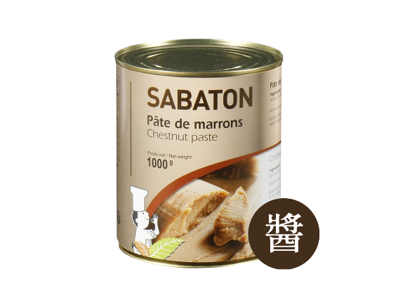  【SABATON 沙巴東】栗子醬 (含糖/PASTE)