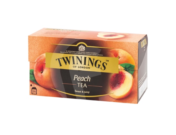 【TWININGS 唐寧】香甜蜜桃茶